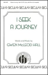 I Seek a Journey SATB choral sheet music cover
